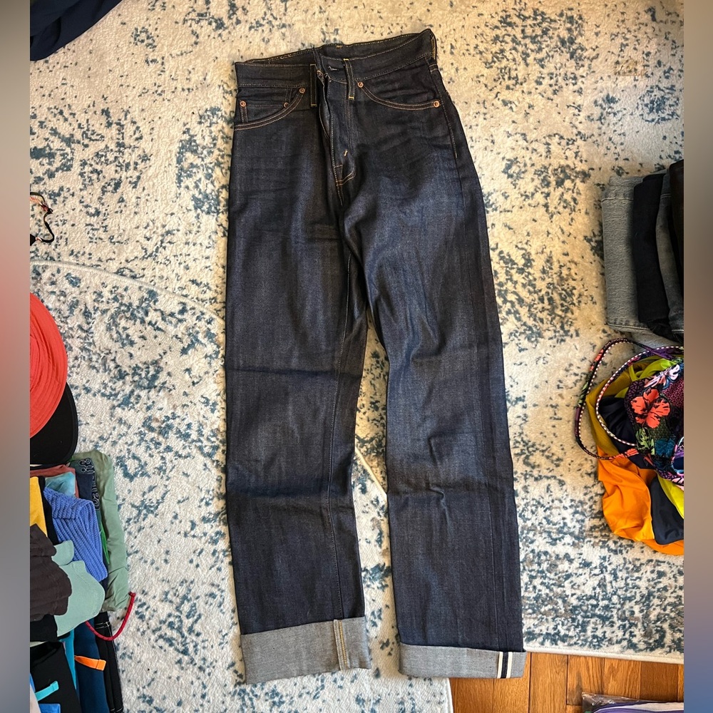 Levi’s selvage denim jeans 701 26x32
